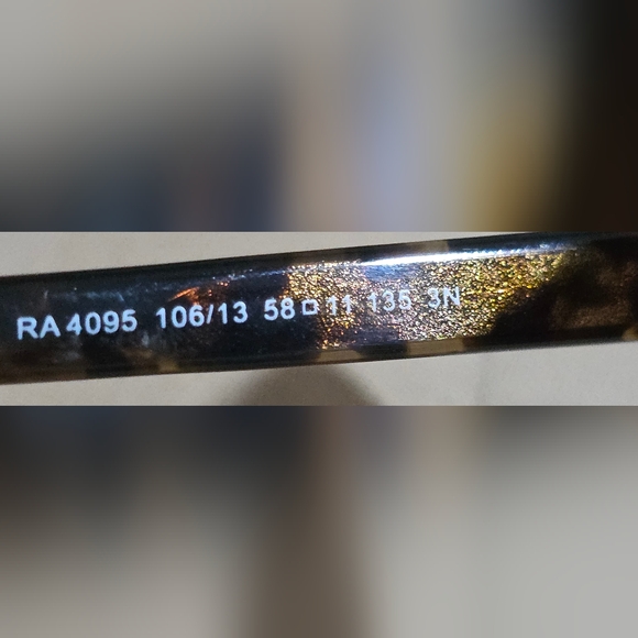 RALPH FOR RALPH AVIATOR RALPH LAUREN  PILOT SUNGLASSES RA4095 - Picture 2 of 9